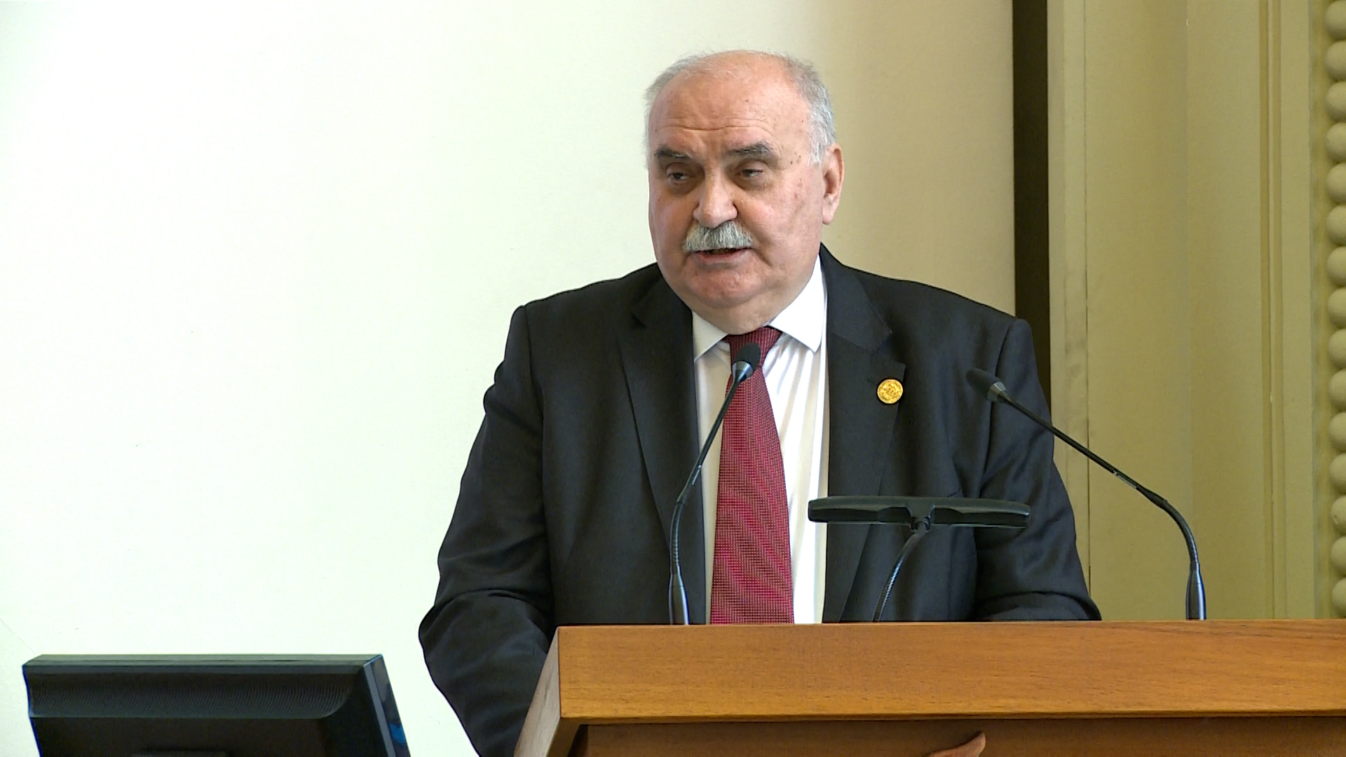 Beograd, Zoran Knezevic, predsednik SANU, duznost SANU je da prati i reaguje na probleme u drustvu